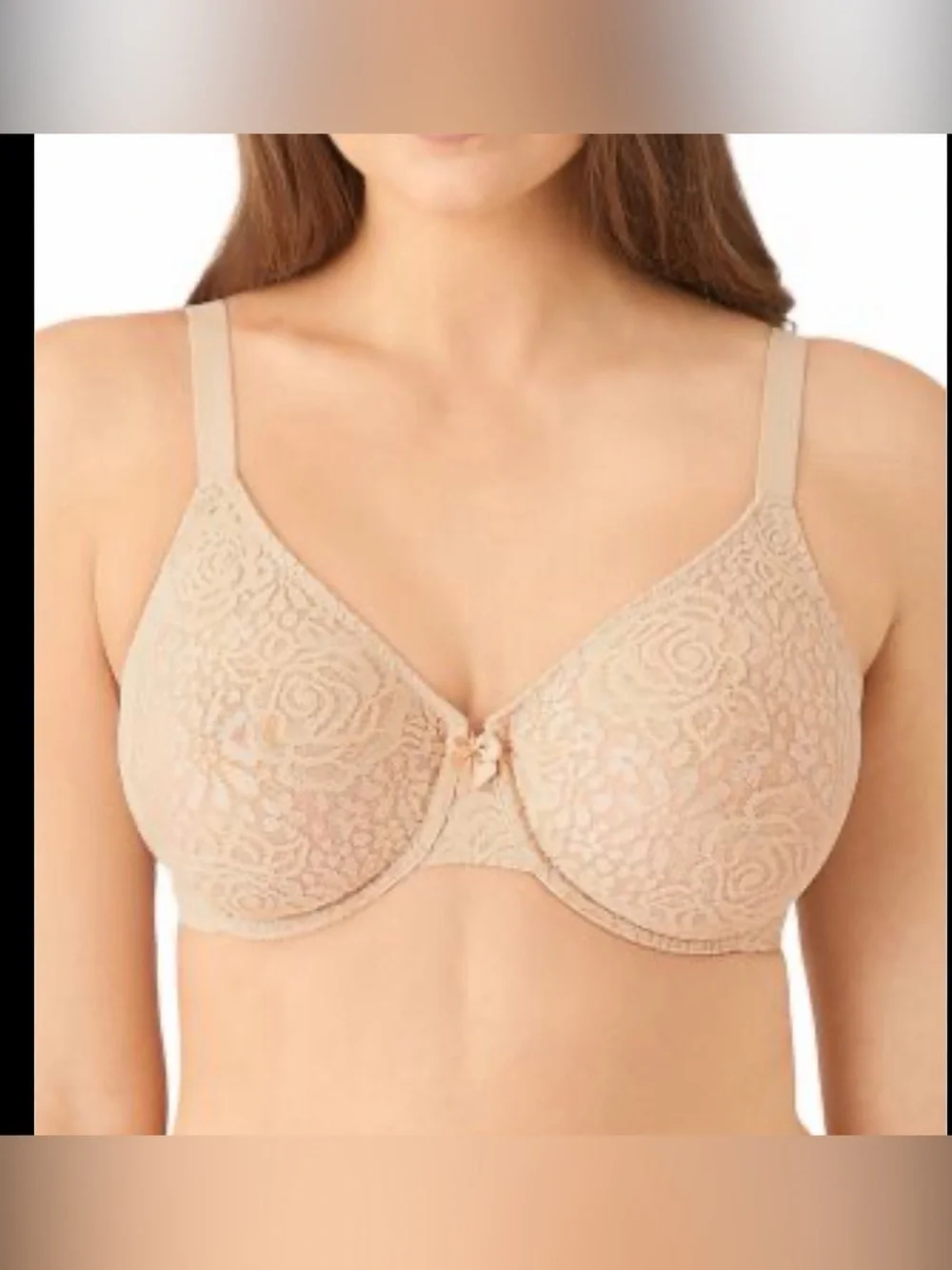 Nwt WACOAL 851205 Halo Lace Underwire Bra Size 34D